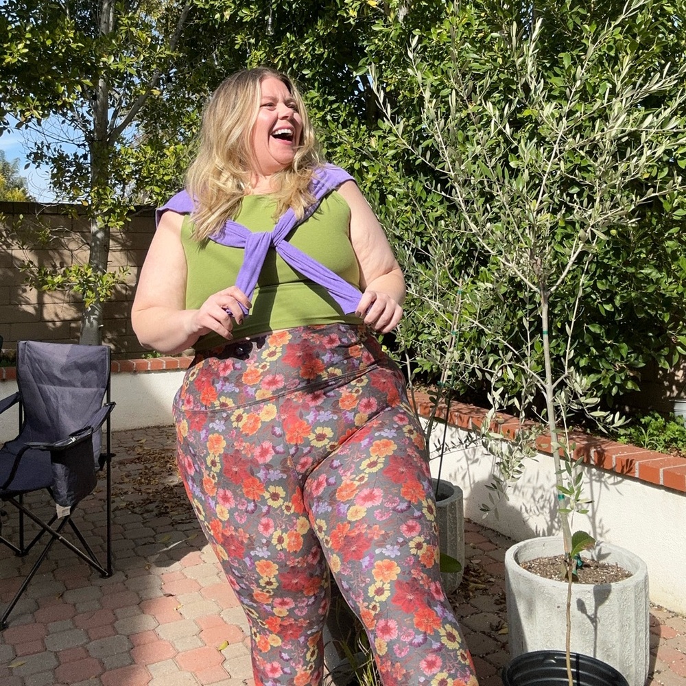 Beyond Yoga Floral Print Leggings